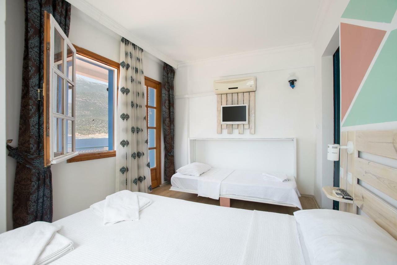 Korsanada Hotel Kaş Esterno foto